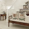 Geometric Floral Linen Pillow Cover Home Decorative Boho Throw Pillow Case Flowers Art Simple Cushion Decor Sofa Pillows 60x60 2