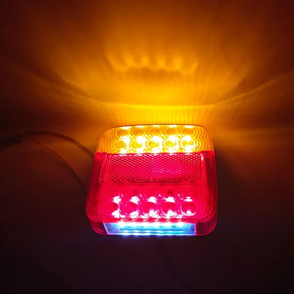 LED Tail Lights 1/2pcs Car LED 12V Rear Tail Light for Trailer Caravans