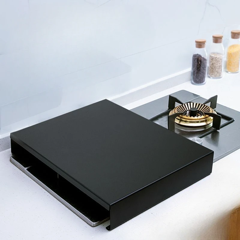 Stainless Steel Kitchen Storage Rack Gas Stove Cover Electromagnetic