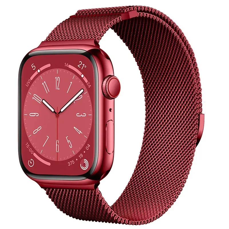Elegant Milanese Loop Stainless Steel Watch Band Strap