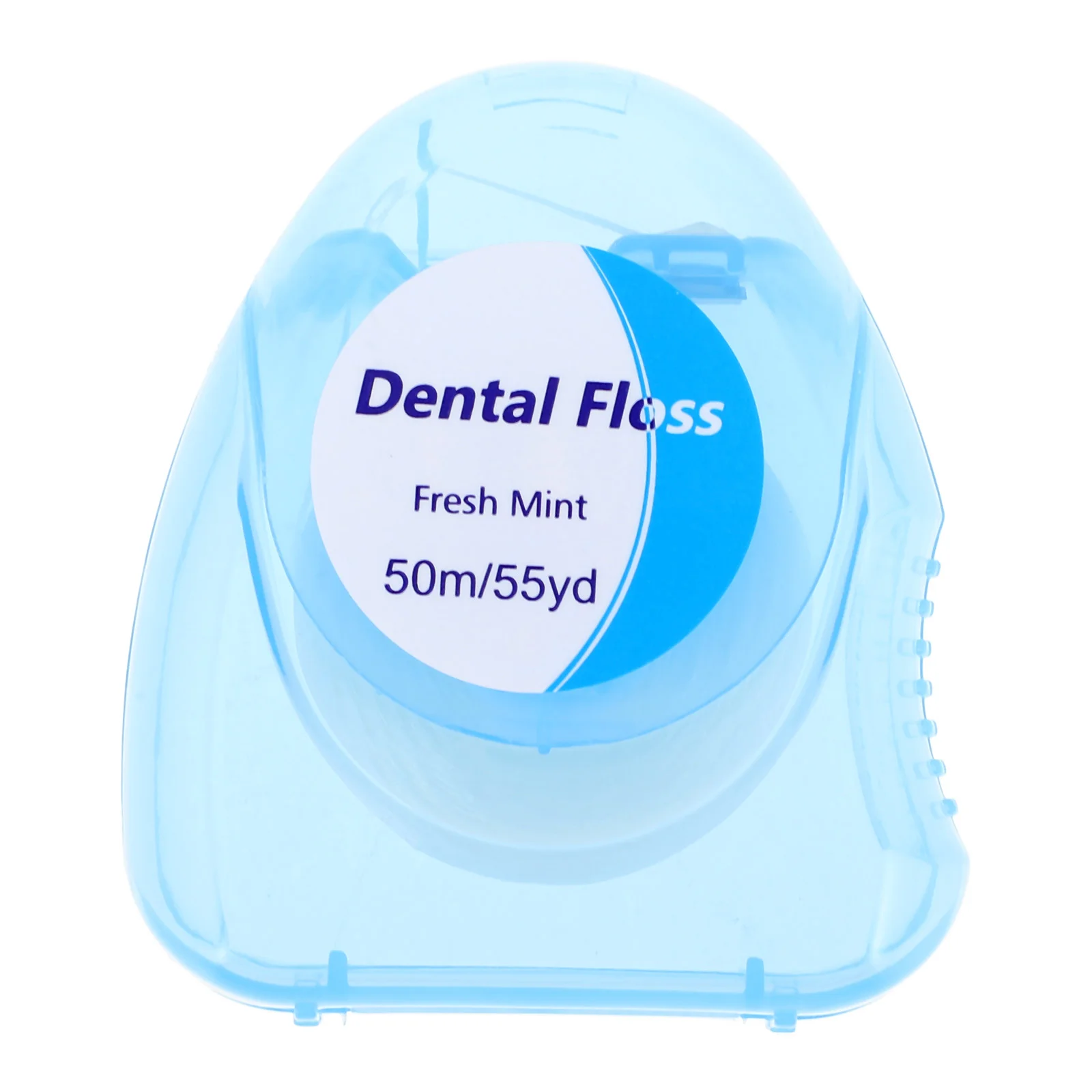 

1PC 50M Dental Floss Ultra Thin Flat Interdental Cleaner Micro Wax Floss Pickser Random Style