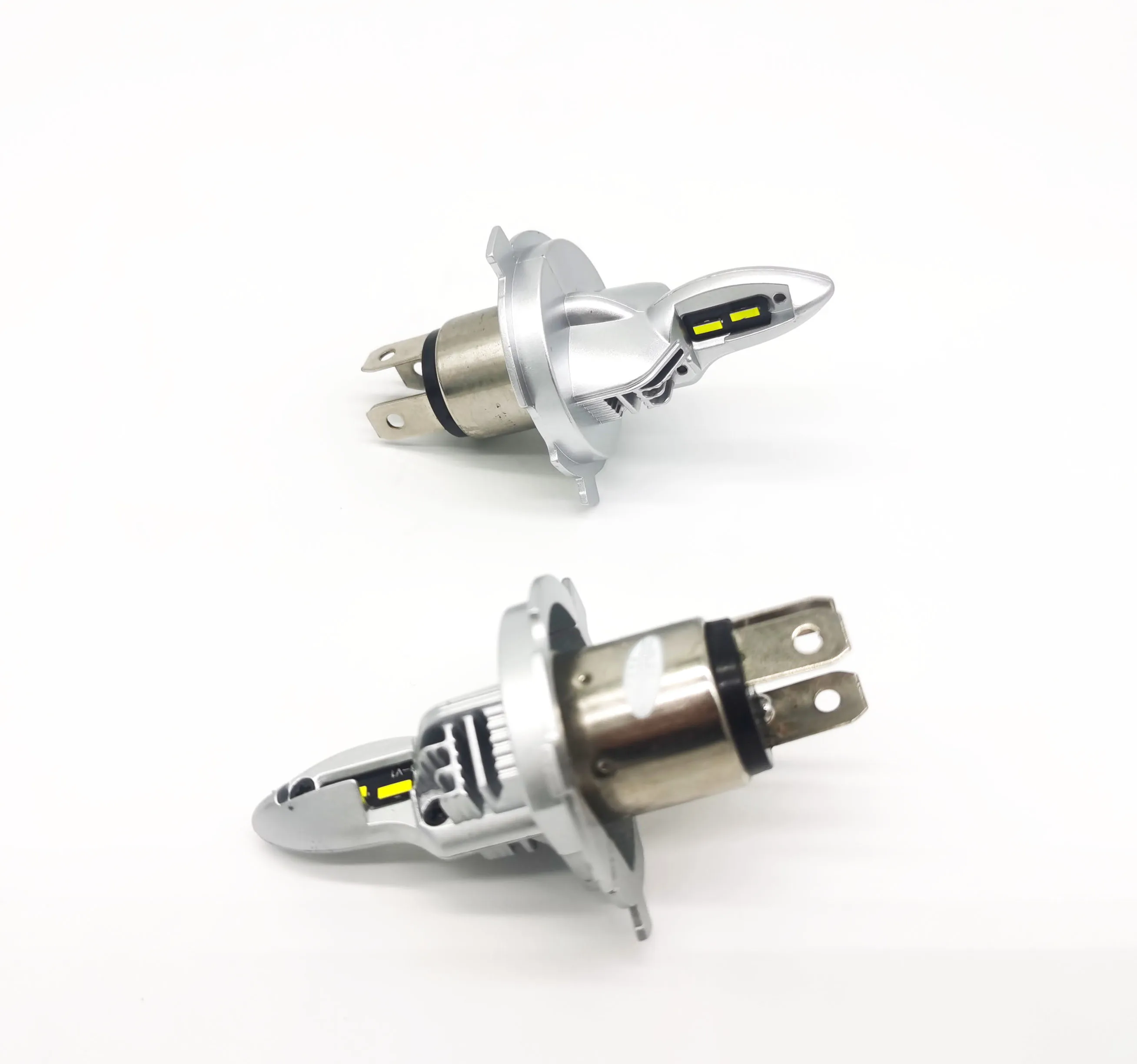 KEPMA A52 2PCS 9003 H4 LED Headlight Bulbs Kit Super White LED Headlight Bulb Conversion Kit Beam 6000K