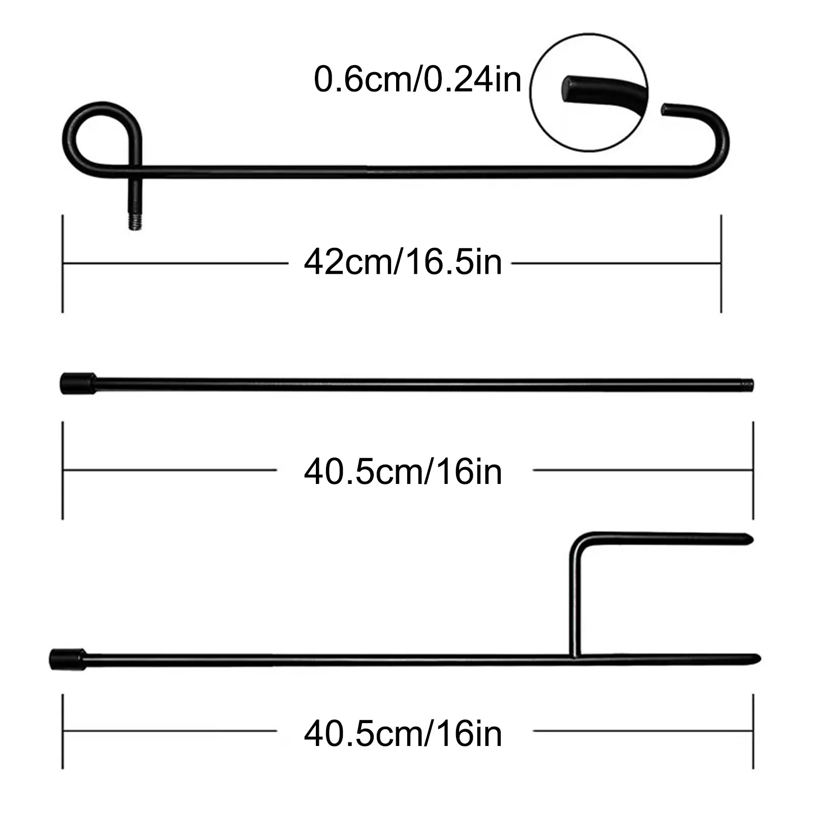 Garden Flag Stand Garden Flag Pole Holder Metal Flagpole Stable Flags Stand Black Banner Pole Stands