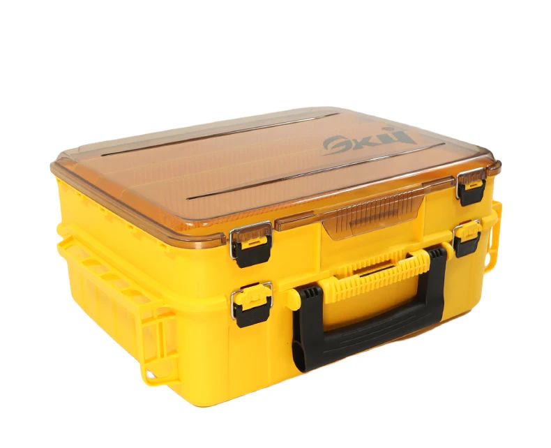 ZYZHE Fishing Tackle Box Double Layer Multifunctional Bag Live Fish Bucket Light Raft Equipment Fishing Storage Case Accessories