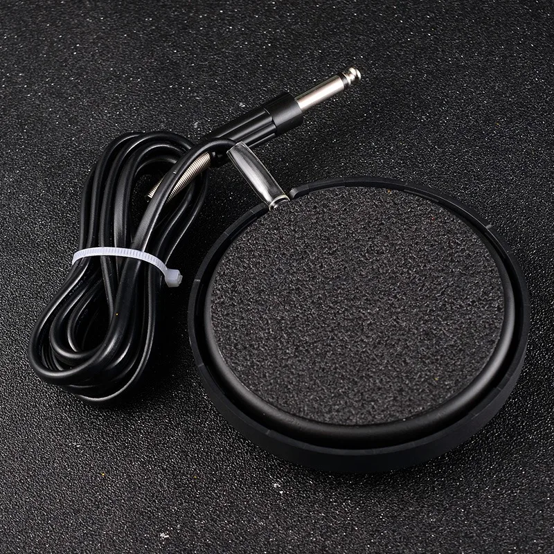 black tattoo foot pedal plastic 1 45m fireproof clip cord tattoo foot switch tattoo supplies for tattoo machine Tattoos Machine Tattoos Accessories New Black Circular Foot Pedal Tattoos Equipment Circular Foot Pedal