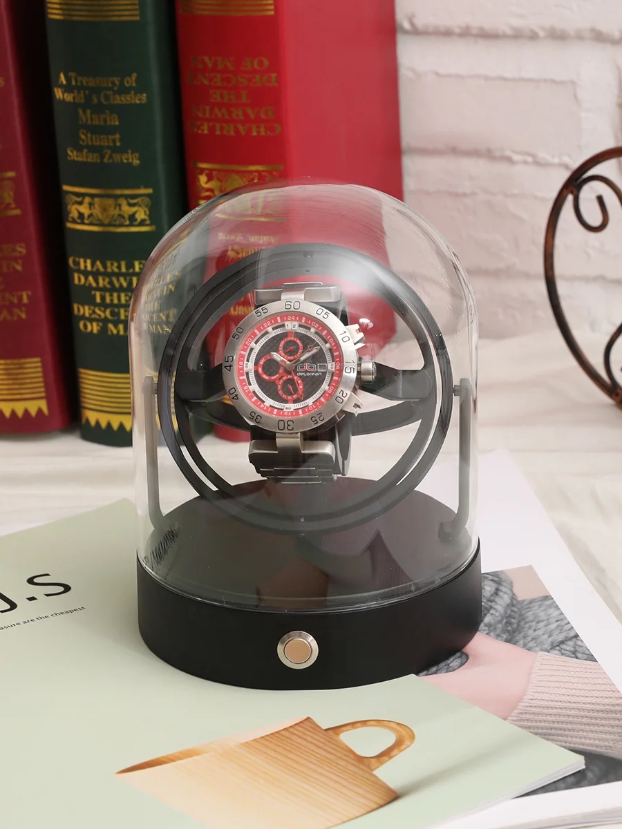 Watch Winder for Automatic Watches Box Automatic Winder Luxury Metal Watch Case Storage Display Box watch winder watch display case