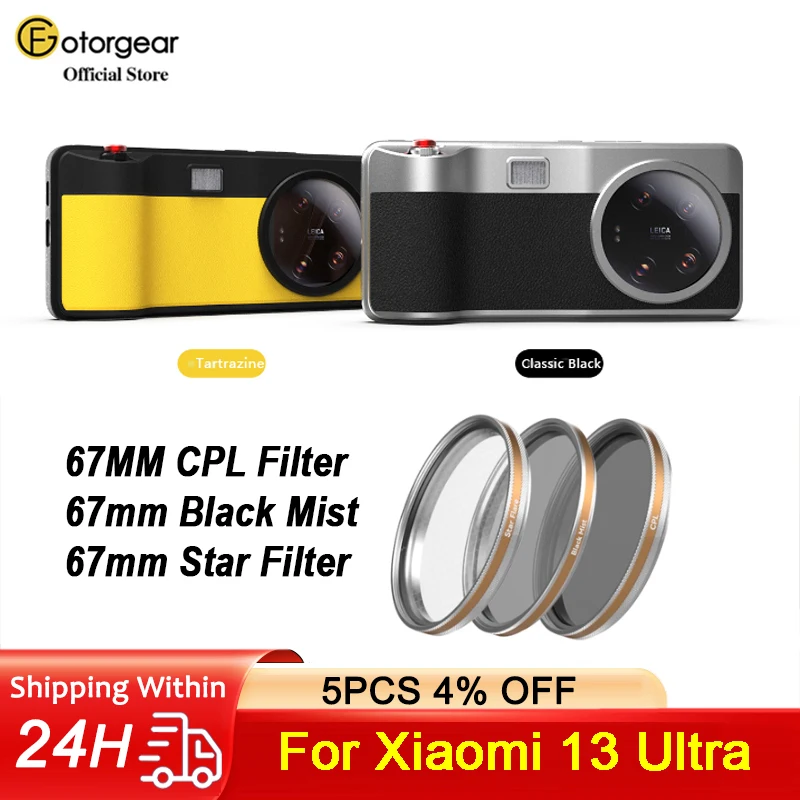 Fotorgear For Xiaomi 13Ultra Photography Phone Case Xiaomi 13 Ultra One  Piece Photography Set Leica Camera Phone Kit
