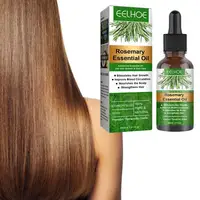 Huile essentielle de romarin, produits pour la croissance des cheveux, produits capillaires biologiques, huile de renforcement des cheveux du cuir chevelu pour nourrir les cheveux brillants et sains 3