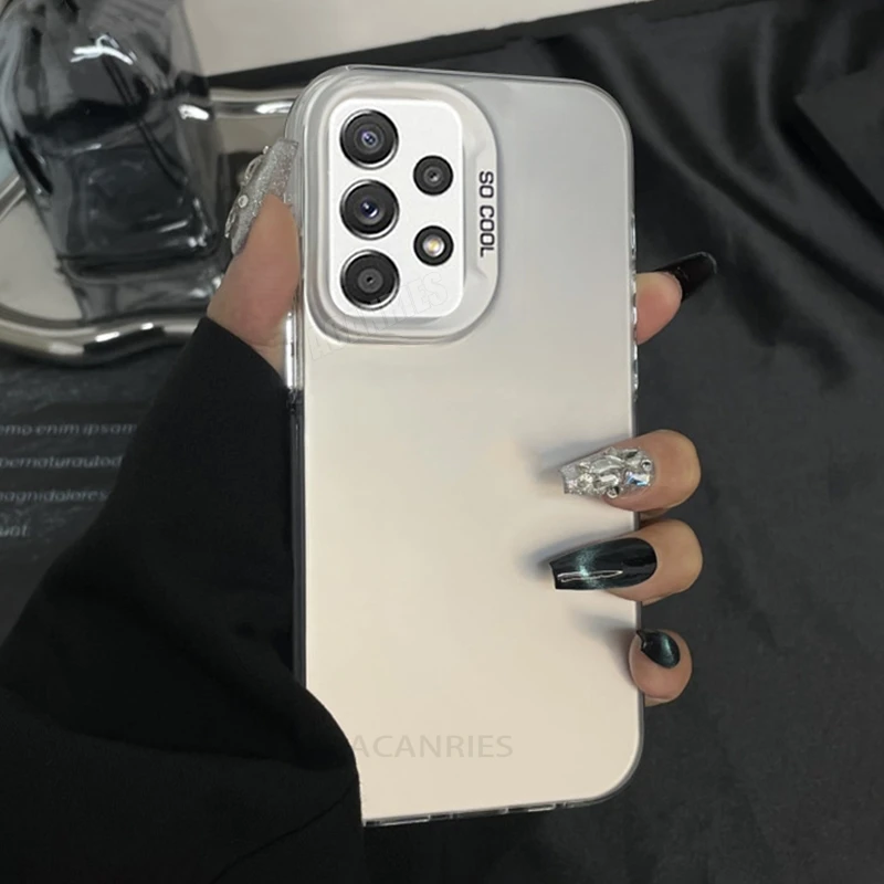 A 52 53 33 23 13 Coque en silicone Aurora de luxe pour Samsung Galaxy A32 A52 A53 A13 A23 A33 4g 5g Housse souple antichoc A51 A12 A52s_voghion.com