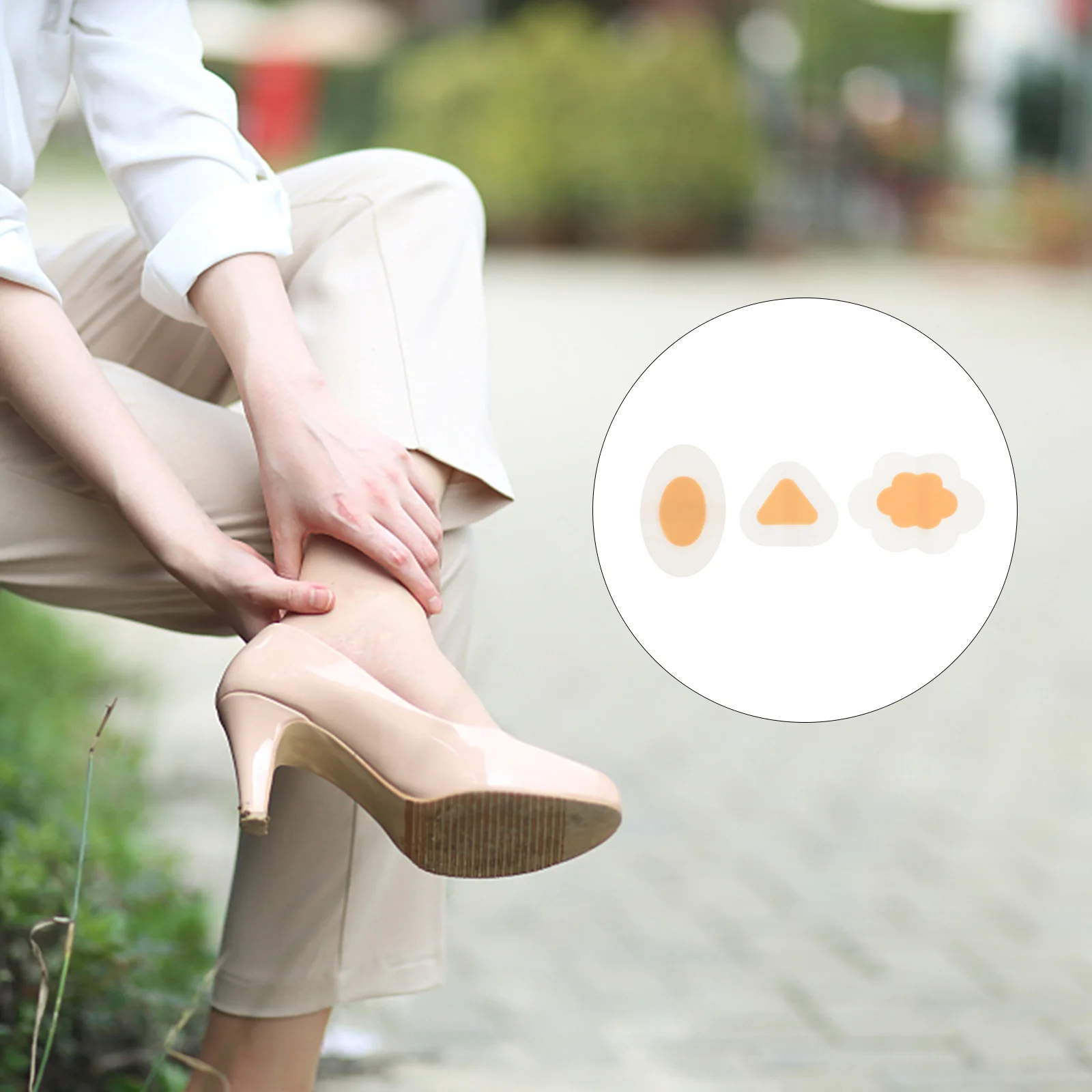 

Anti-wear Stickers Foot Care Protector Invisible Pads Cushion Shoes Insert Clear Heels