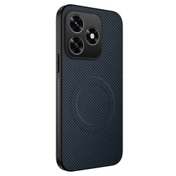 Luxury Shockproof Phone Case - Stylish Protective Back Cover & Bumper for HONOR X5C Plus (Dark Blue)