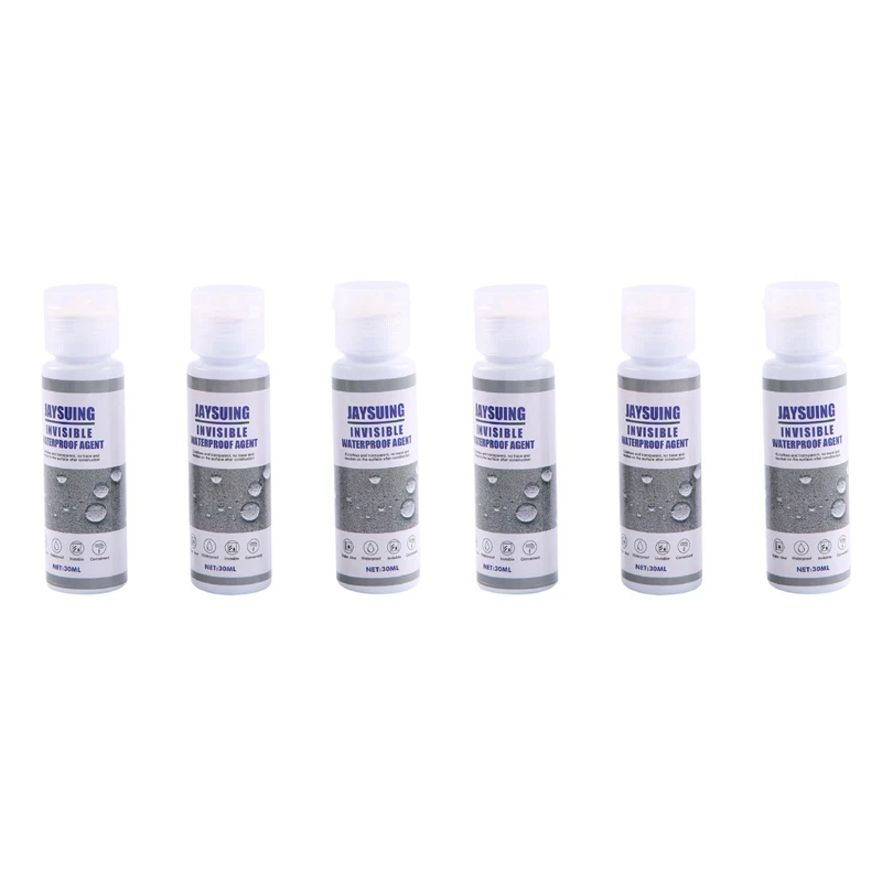 

JAYSUING 6PC Sealant Coating Liquid Waterproof Strong Adhesion Leak Water Leak Repair Sealant Plug