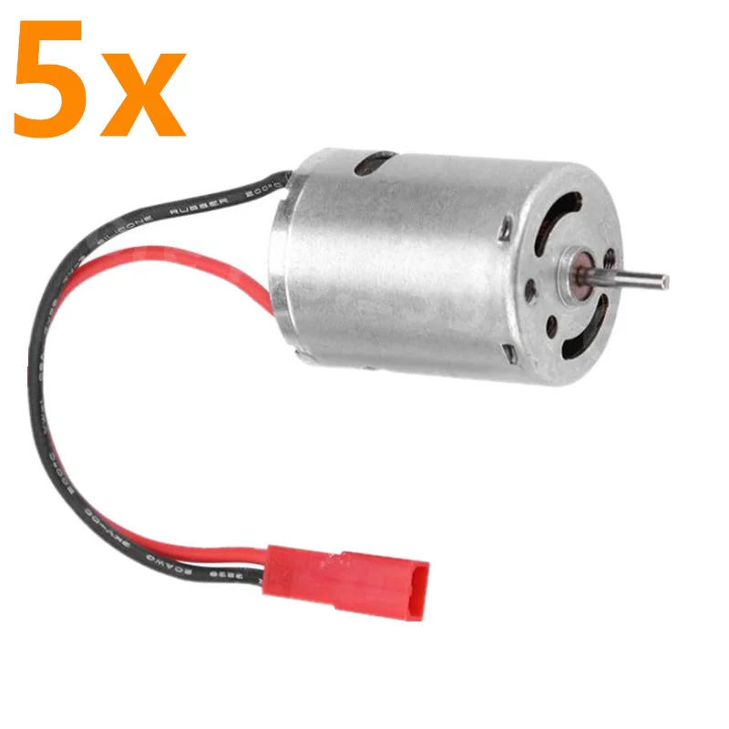 

5 шт./лот 380 мотор электрический 1/16 дистанционное управление запасные части для радиоуправляемой модели автомобиля Багги грузовика Seben Himoto HSP 28006