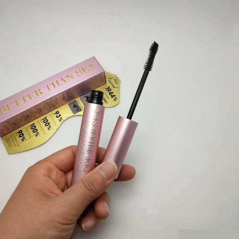Mascara Meglio Di Sex Mascara Meglio Di Love Cool Black Mascara Pink Tube Pink Package Crulingwaterproof