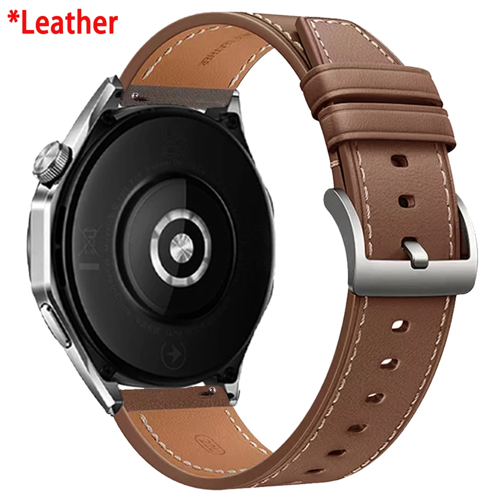 Leather Strap Bracelet, Enhanced 22mm/20mm Wristband Accessory