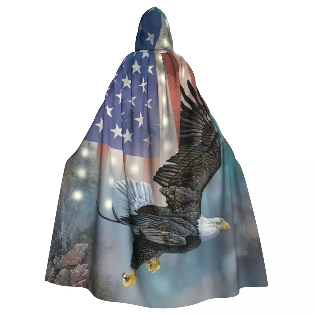 

Американский лысистый Орел, плащ с капюшоном для Хэллоуина