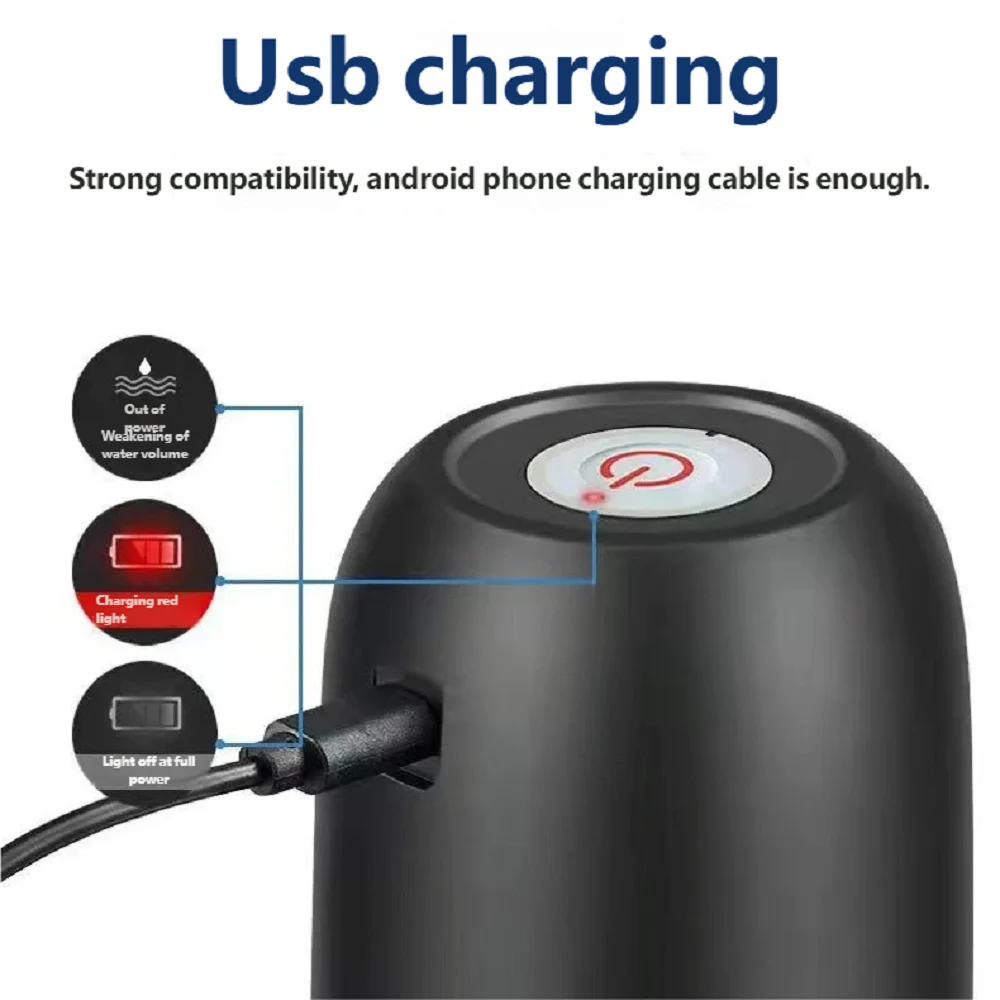 HOMEFISH Electric Water Pump Bottle