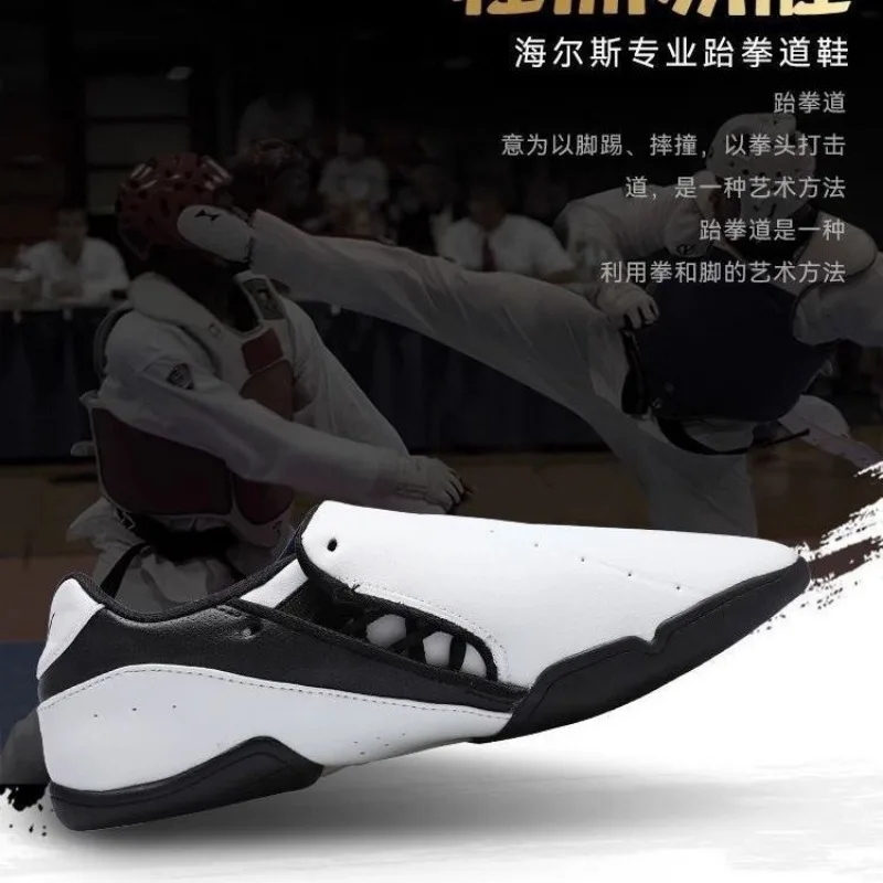 Men's and Women's Sports Shoes Soft Sole Wear-resistant Martial Arts Shoes Competition Training Taekwondo Shoe