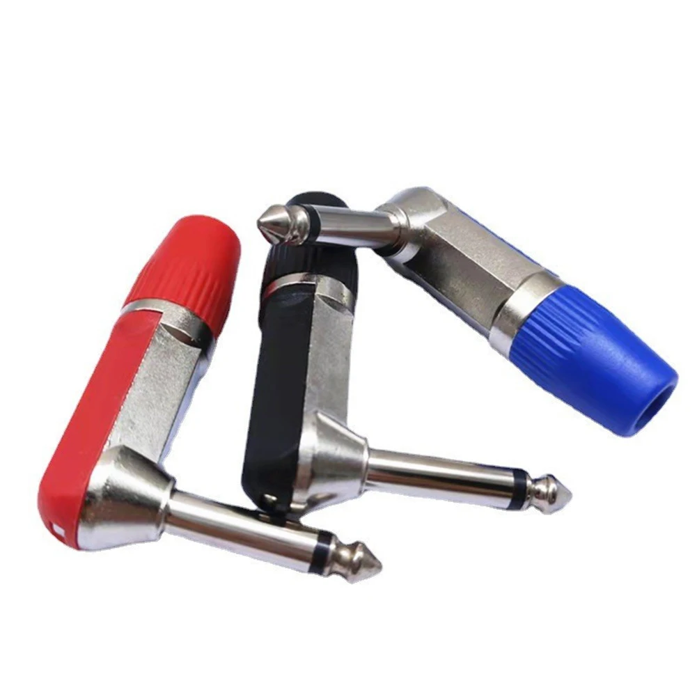 Replacement Audio Adapter Right Angle Stereo 1/4 Inch 90 Degree Accessories Connector