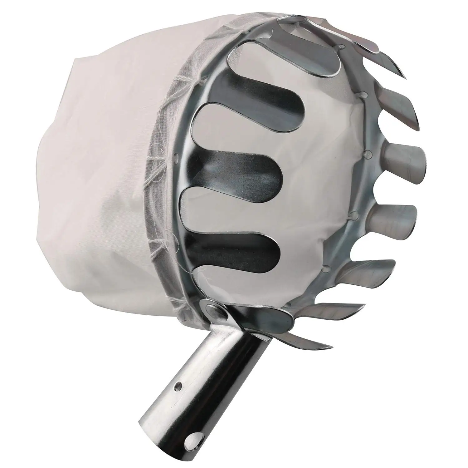 Fruit Picker Tool Metal Cherry Picker Tool Fruit Basket Head Fruit Harvester Attachment Garden Hardware Tools 1pc fruit picker tool