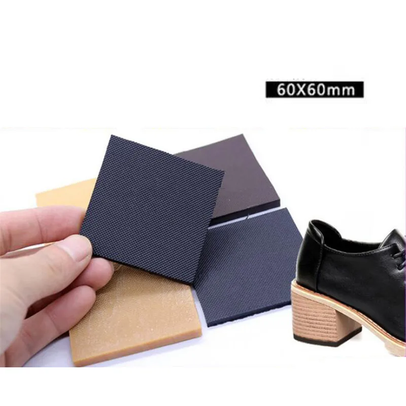 Shoe Repair Rubber Sole Protector for Sandals High Heels Outsole Replacement Anti-slip DIY Soles for Women Shoes Repair Material