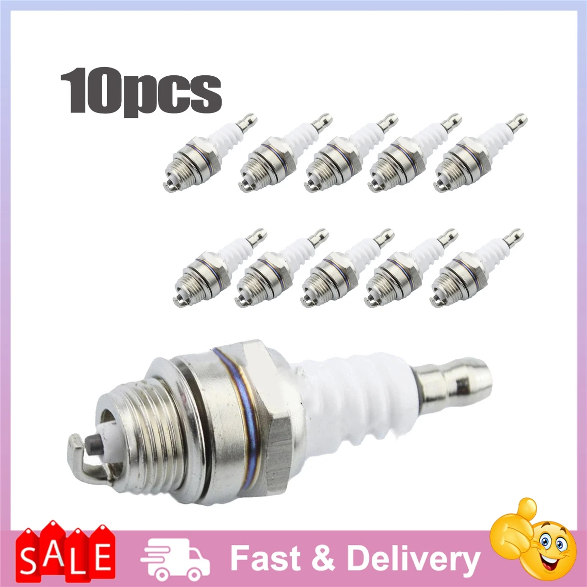 

Набор свечей зажигания для L7T, BM6A, BPMR7A, RCJ6Y, RCJ7Y, WSR5F, 10 шт.