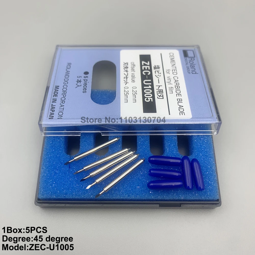 롤랜드 커팅 플로터 블레이드 ZEC-U1005, 롤랜드 XC-540 SP-300 VS-540 VS-640 초경 나이프용, 45 도  수입, 5 개 - AliExpress