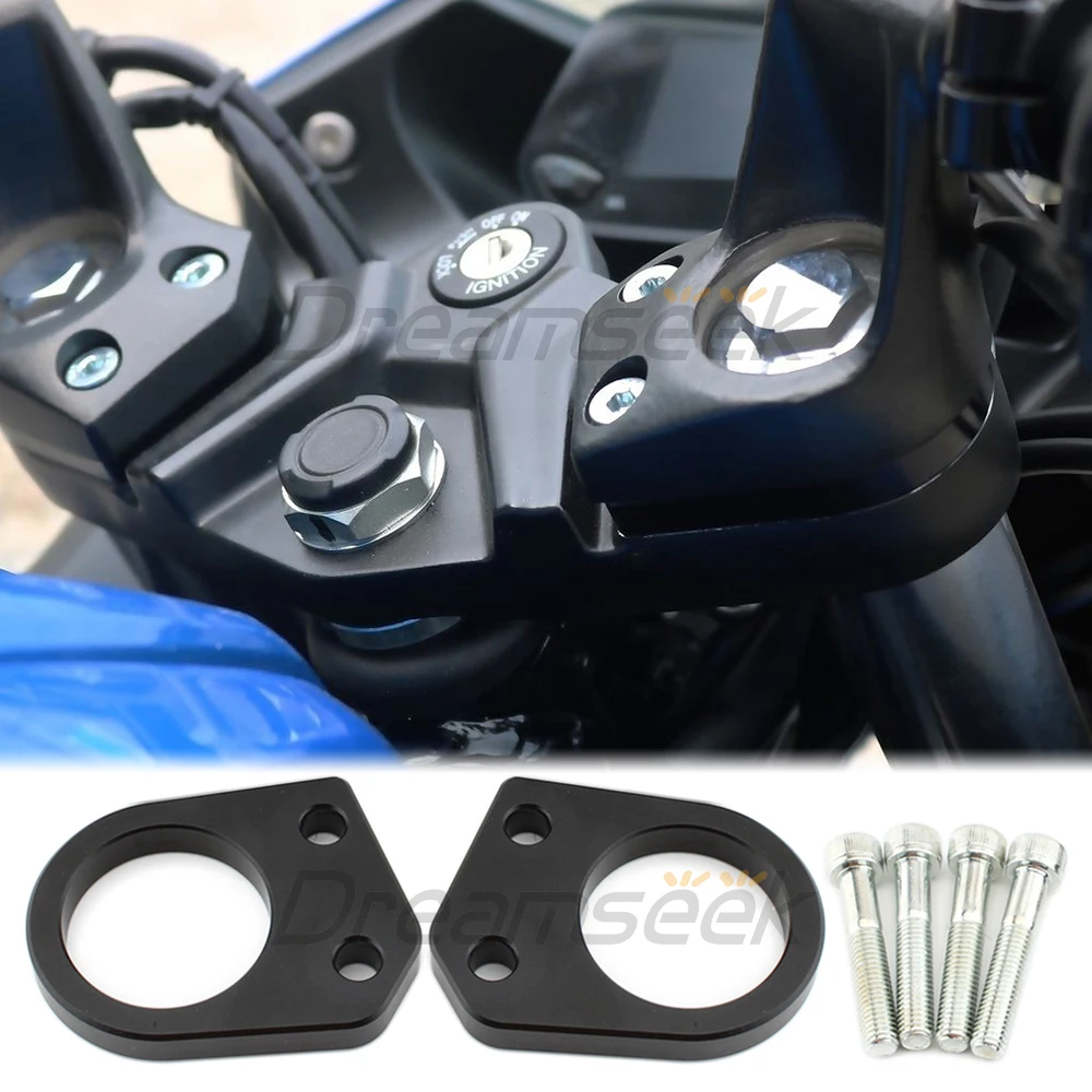 

Черное крепление на руль для Suzuki Gixxer SF250 2020 2021 2022 2023