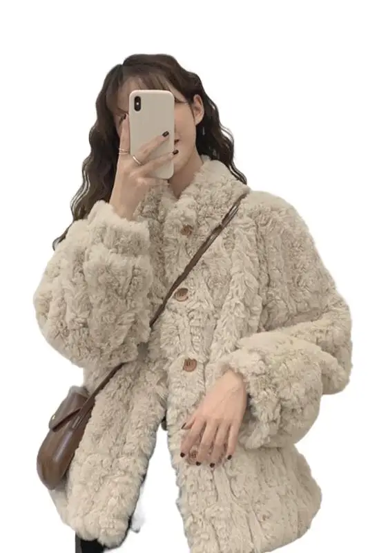 

Fashion Faux Fur Coat Winter New 13