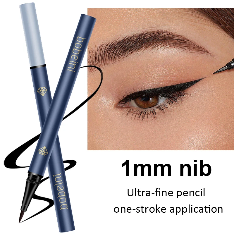 BlackSmoothBrownMatteLiquidEyelinerPenWaterproofLongLastingFastDryNonblooming