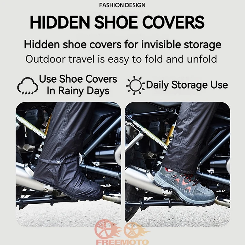 オートバイレインスーツ男性&女性用防水アンチストームレインコート高