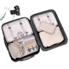 7Pcs Folding Travel Organizer Storage Bags Wardrobe Cube Suitcase Packing Set Storages Luggage Clothes Shoe Box 5