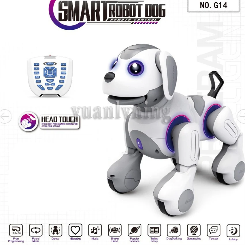 RC Remote Control Dogs Toy Educational Electronic Pet Smart Robot Dog Voice Music Song Children's Toys Child Kid Gifts 2
