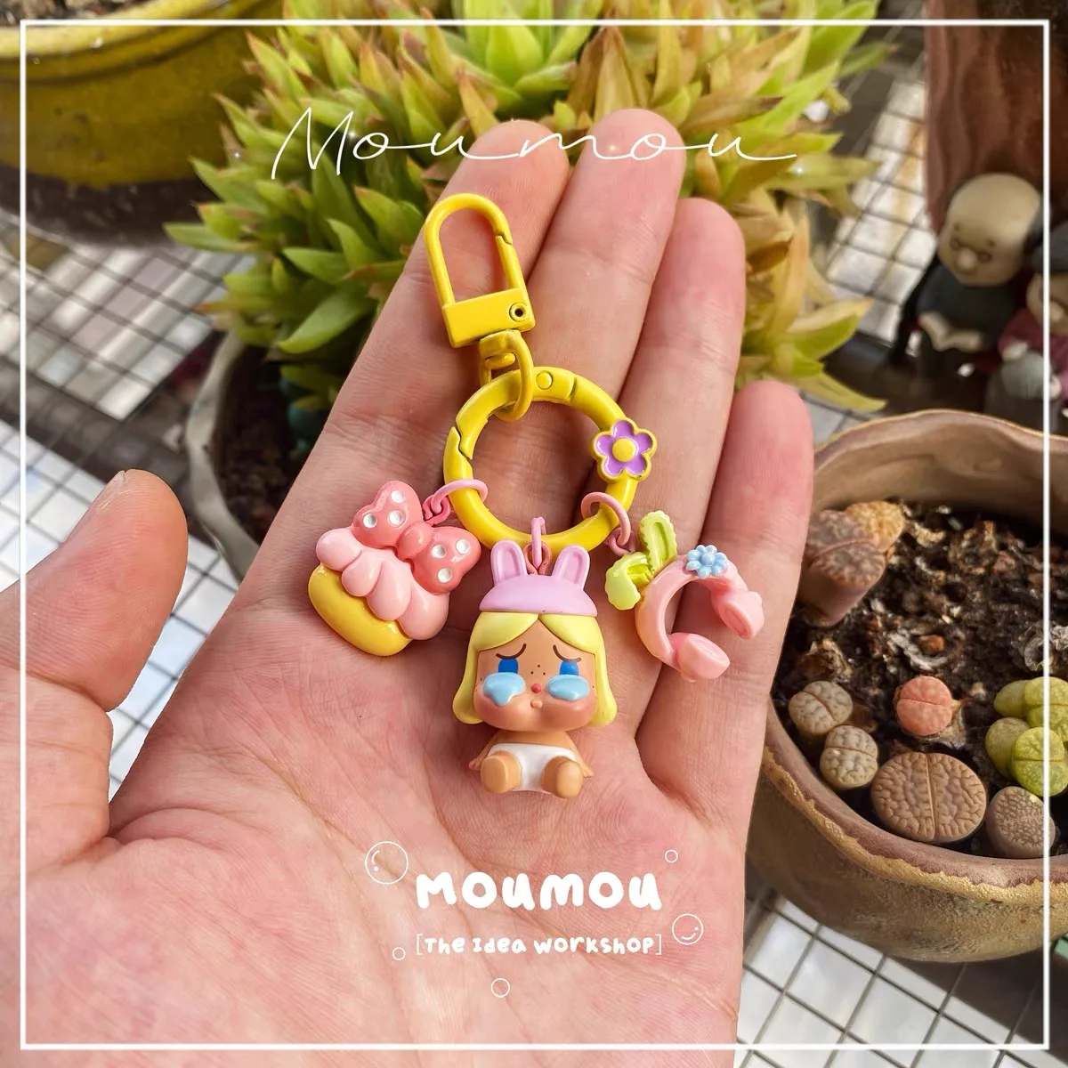 thumbnail image 1 of Bland Box POP MART POPBEAN Keychain Bag Pendant Bag Decorations Phone Pendant Phone Decorations Handmade Decorations, 1 of 5