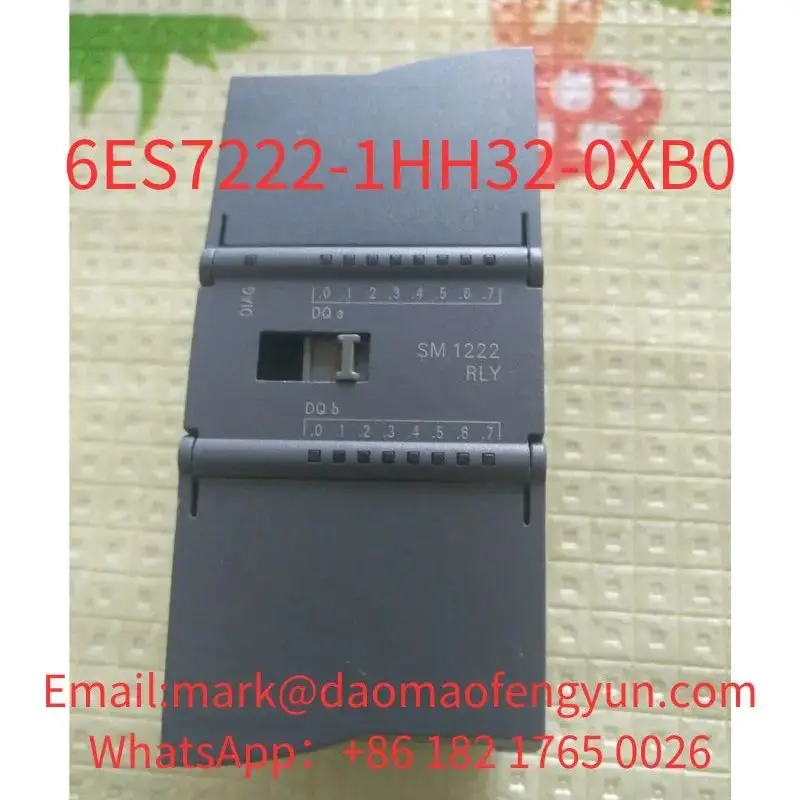 

6ES7222-1HH32-0XB0 Used Tested OK In Good Condition SIMATIC S7-1200, Digital output SM 1222, 16 DO, relay 2 A