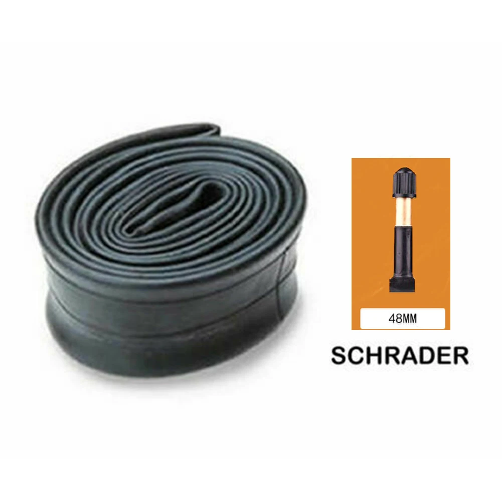 Tire Inner Tube 26x1.75/2.125 Inch 32/48mm AV/FV Accessories 220g Bicycle Bike Butyl Rubber Presta-Schrader Valve