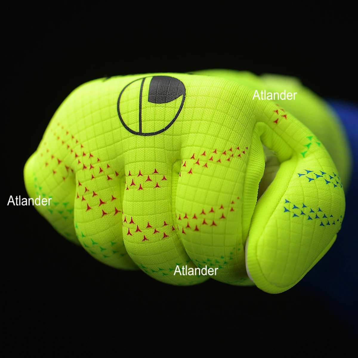 Gants De Gardien De But PRO Latex 4mm - Taille 9/10, Qualité Professionnelle, Noir, Neufs