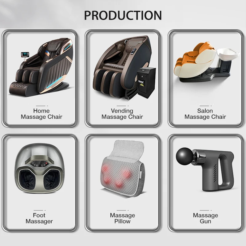 2024 Electric Heating Gravity Sl-Track Full Body Care 5d Massage Chair For Body 3