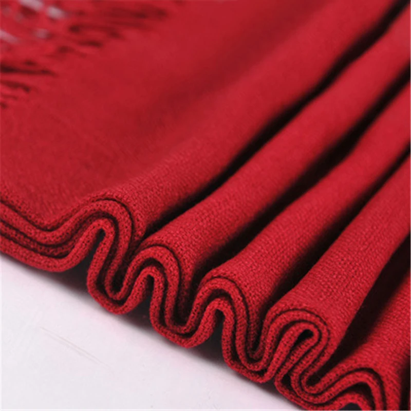 Anime Attack on titan Shingeki no Kyojin Cosplay Mikasa Ackerman Scarf Shawl Boas