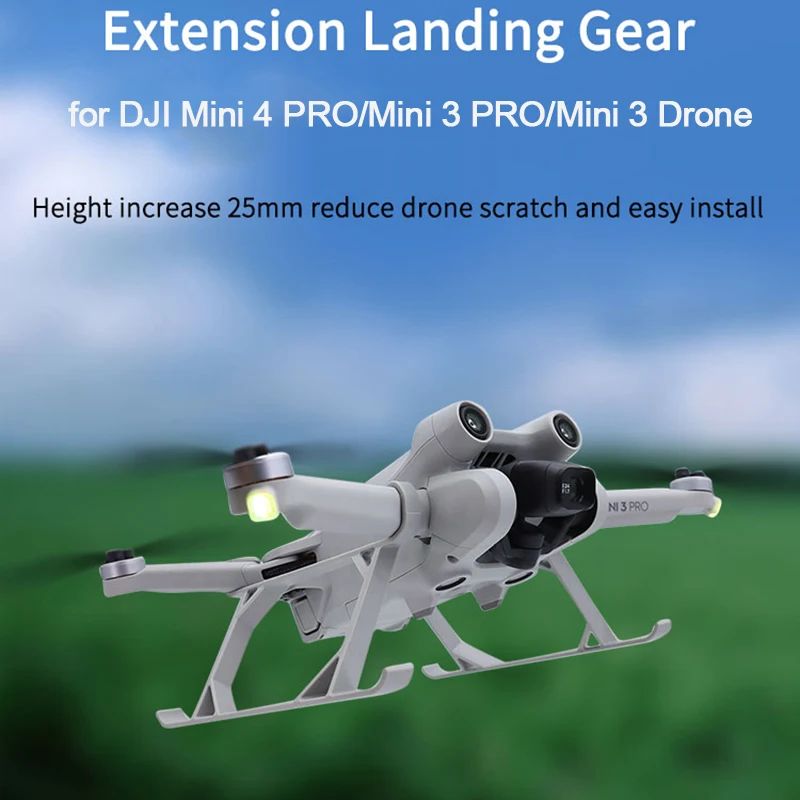 Mini 4 Pro Carrello Di Atterraggio Per Dji Mini 4 Pro/Mini 3 Pro/Mini 3 Maggiore Altezza Gamba Kit Di Espansione A Sgancio Rapido Accessori Per Droni