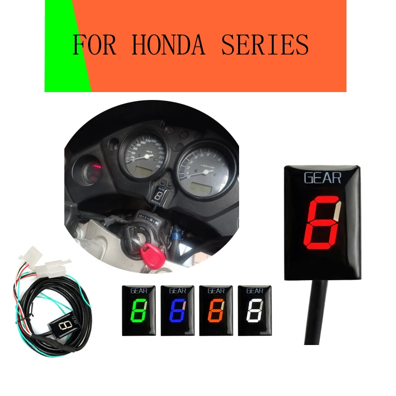 Для индикатора шестерни Honda CB400 CB600F CB1100SF CBF600 CBR600F Hornet F4i CBR1100XX VFR 800 VTX 1300 GL 1800