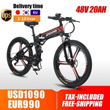 Bicicletas bicicleta elétrica mountain bike ebike dobrável 800w 48v20ah bateria de lítio adulto bicicletas 26 polegada e bicicleta mtb