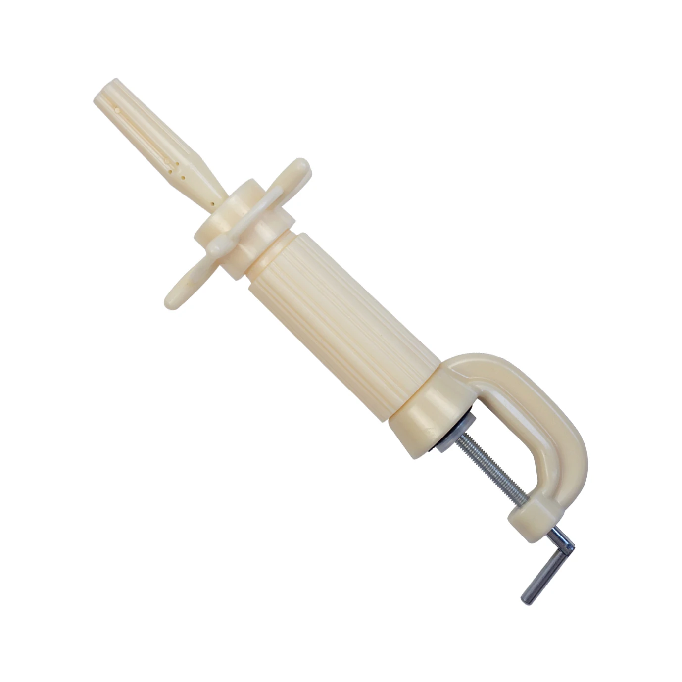 클램프형 베이스가 있는 조절 가능한 가발 스탠드, 미용 연습용 가벼운 휴대용 가발 홀더