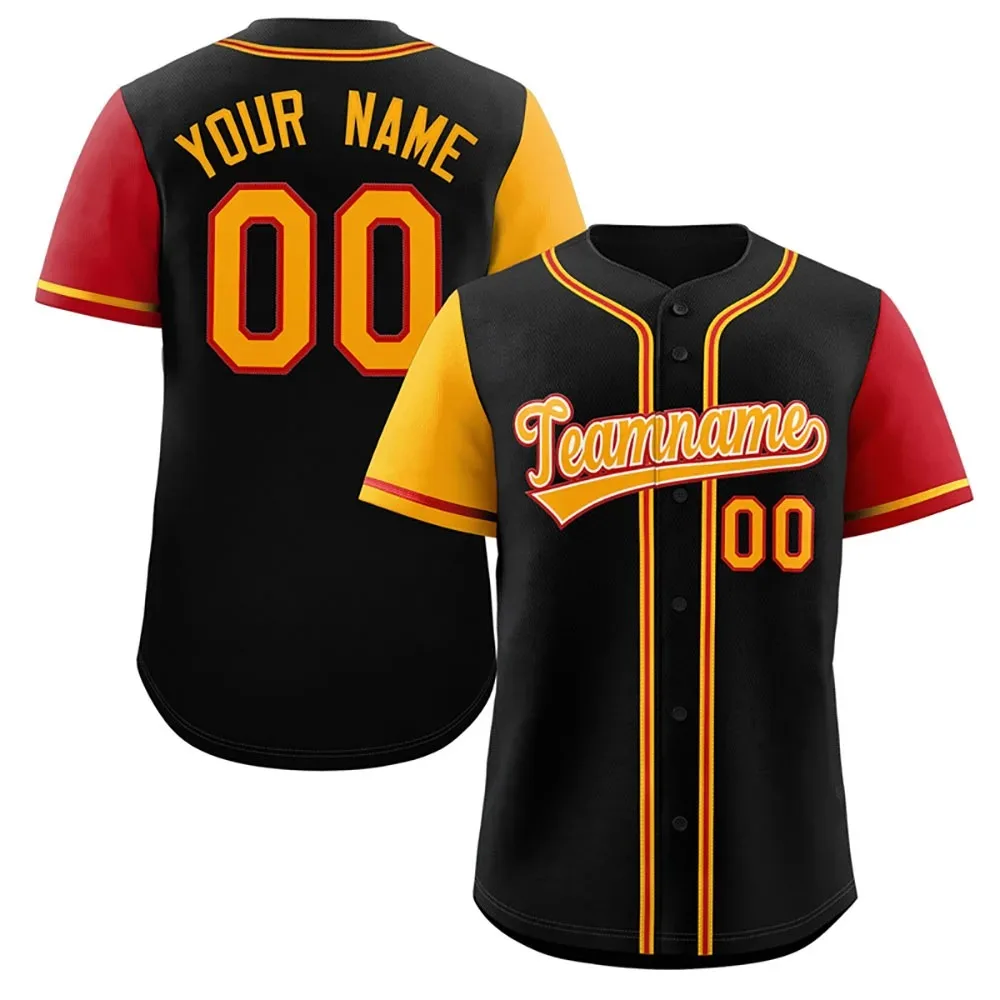 Camiseta de béisbol personalizada con estampado de nombre y número, camiseta de equipo, ropa deportiva de hip hop, camiseta de béisbol para hombres, mujeres y niños