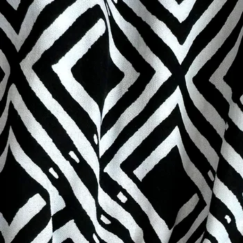 سراويل كاجوال فضفاضة ومتعددة الاستخدامات للنساء ، سراويل نوم واسعة الساق ، سراويل فانوس هندسية ، الصيف 5