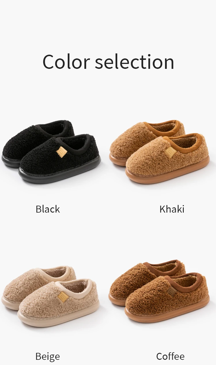 Cozy Fleece-Lined Slippers for Women