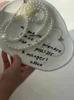 Korean Style Decorative Plate Irregular Design Ceramic Dinner Plates Plates Ceramic Dessert Plate Breakfast bowl French Letter 5