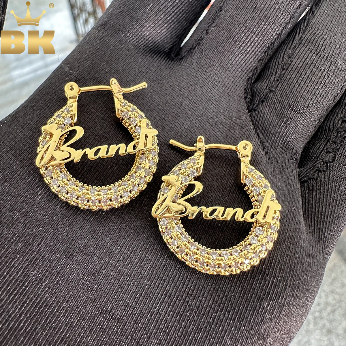 Серьги-кольца из нержавеющей стали под заказ