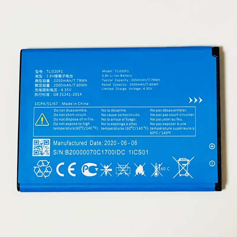  2000mAh TLi020F1 Para Alcatel U5 3G 4047D 4047X 4047A 4047F 4047G 4047  Bateria| | - AliExpress