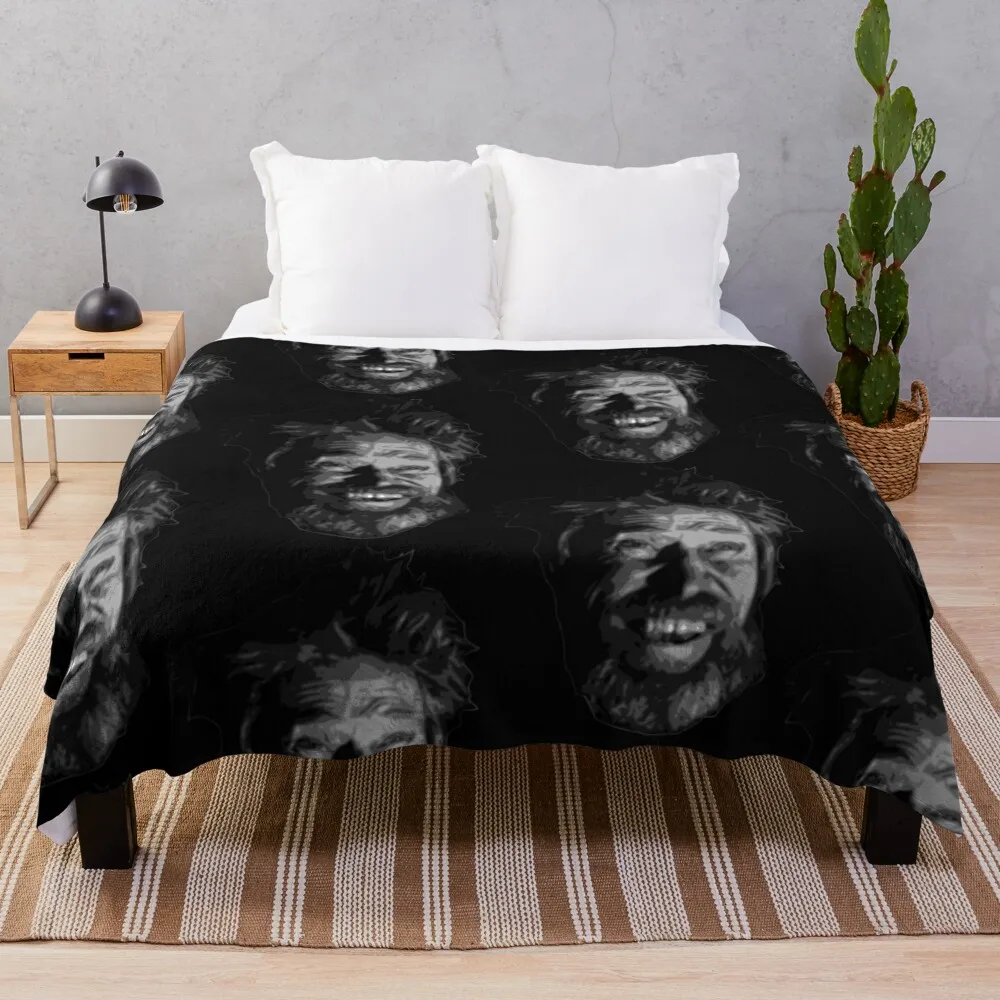 

The Lighthouse, Dafoe Laughing Throw Blanket blankets and throws Cute Plaid Blankets For Baby Stuffeds Blankets